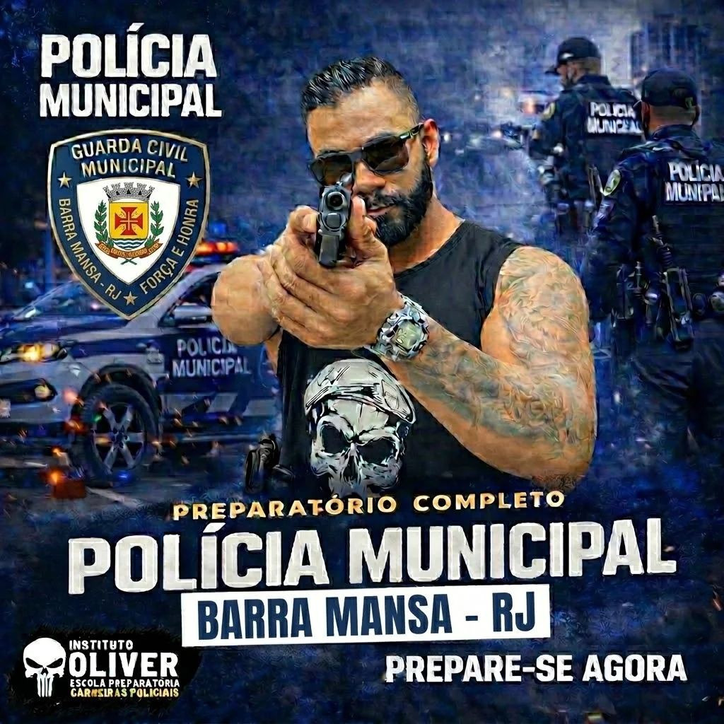 Capa do curso GCM Barra Mansa - RJ