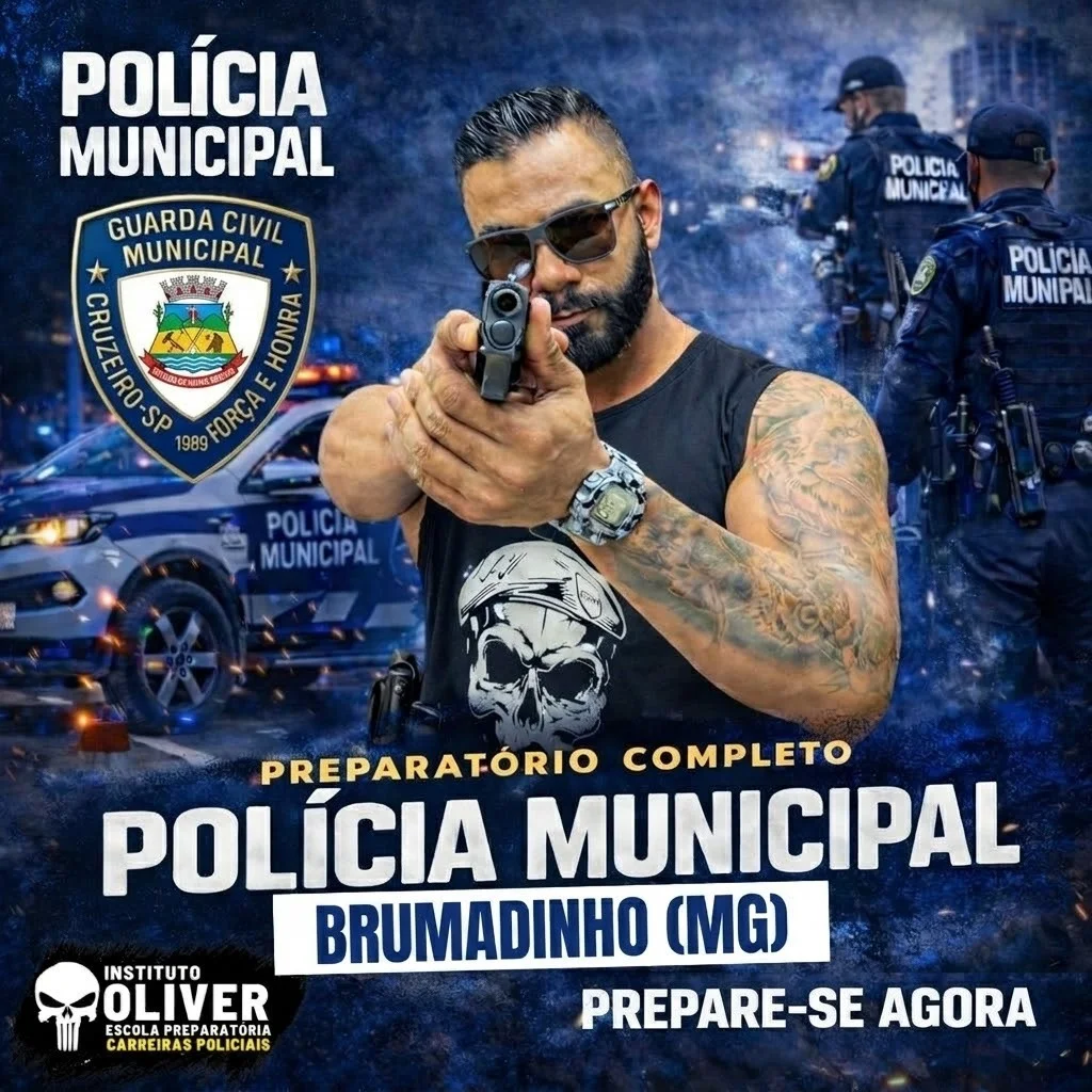 Capa do curso GCM Brumadinho - MG