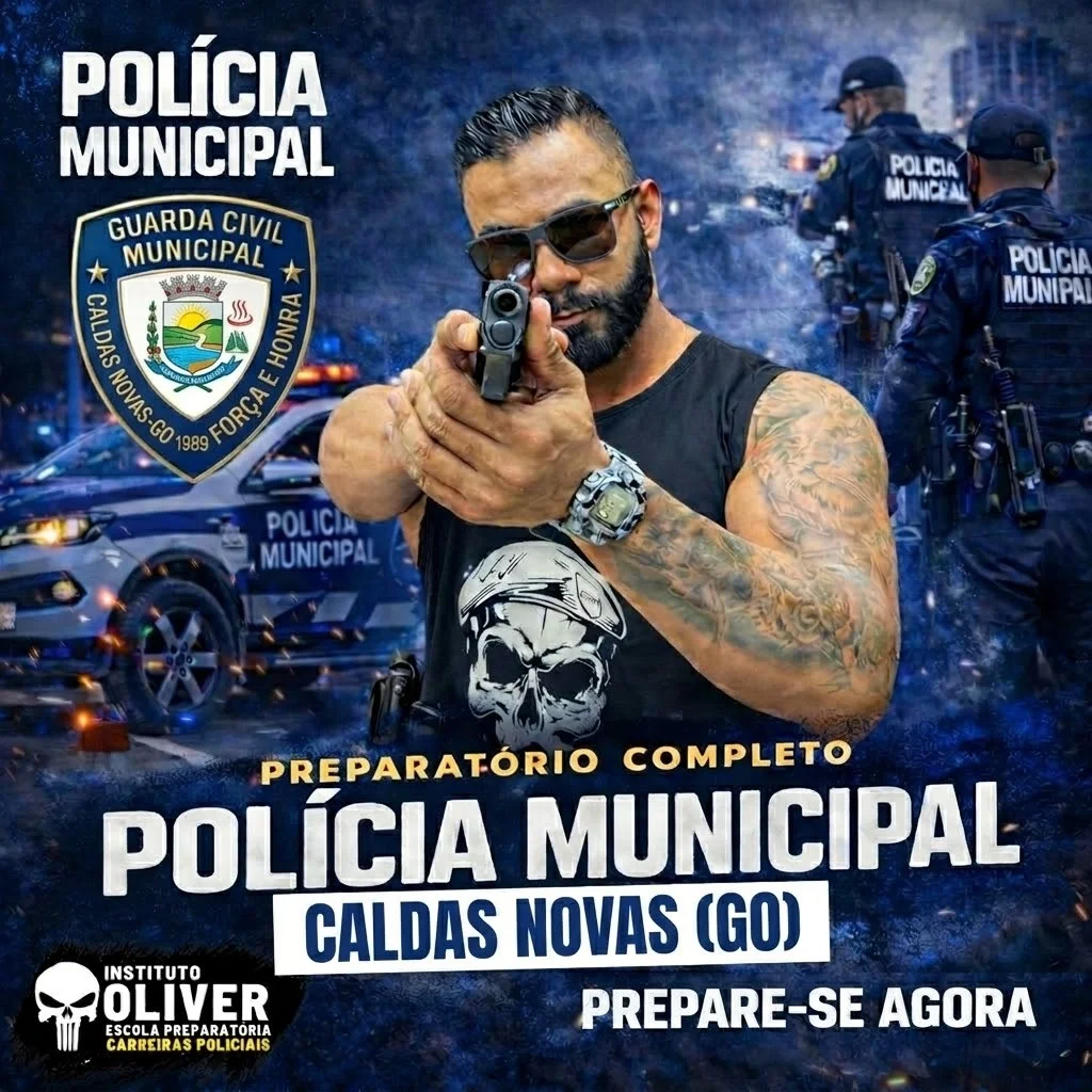 Capa do curso GCM Caldas Novas - GO