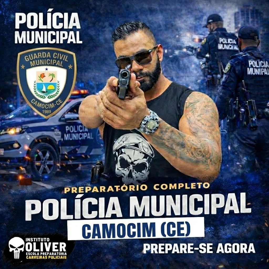 Capa do curso GCM Camocim - CE