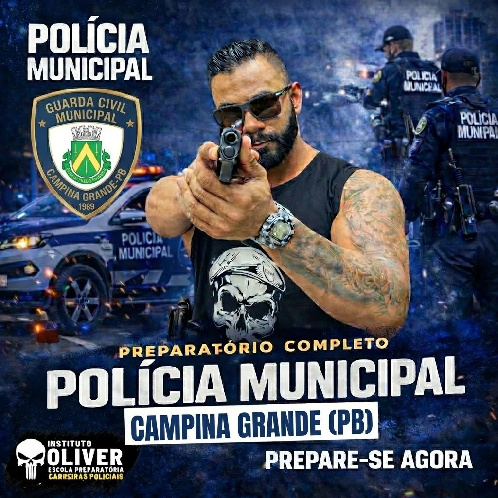 Capa do curso GCM Campina Grande - PB