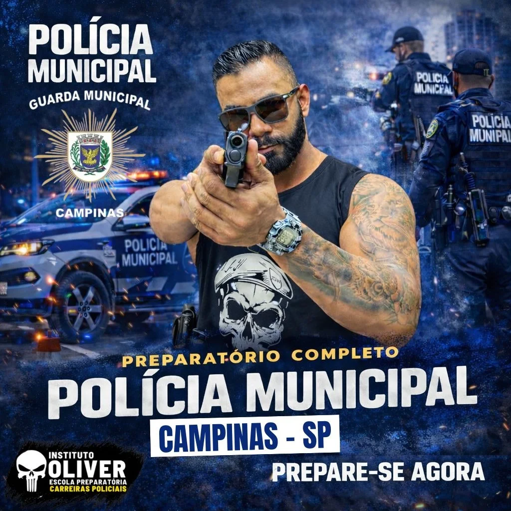 Capa do curso GCM Campinas - SP