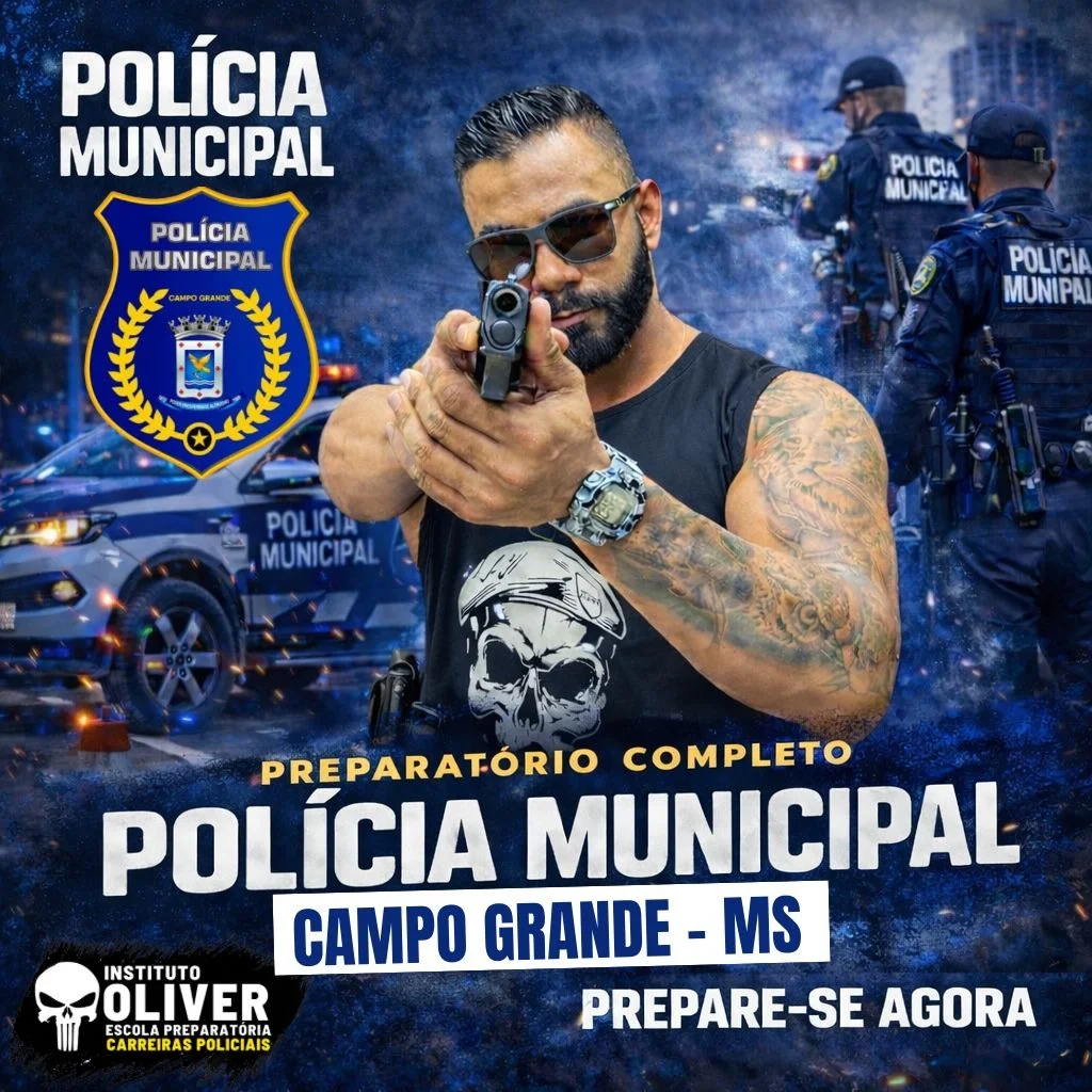 Capa do curso GCM Campo Grande - MS