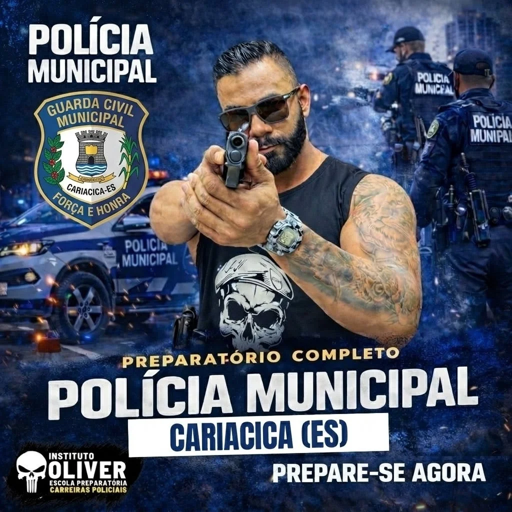 Capa do curso GCM Cariacica - ES