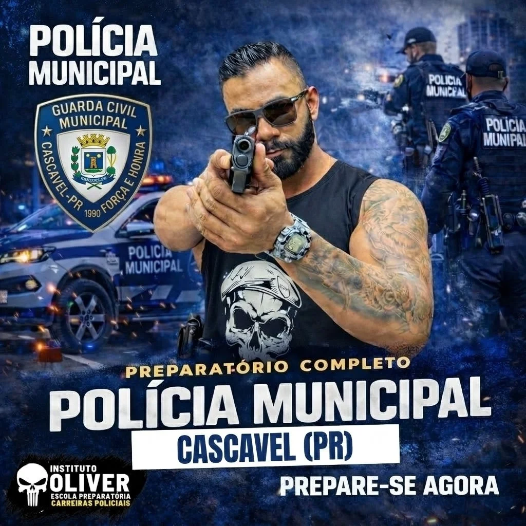 Capa do curso GCM Cascavel - PR