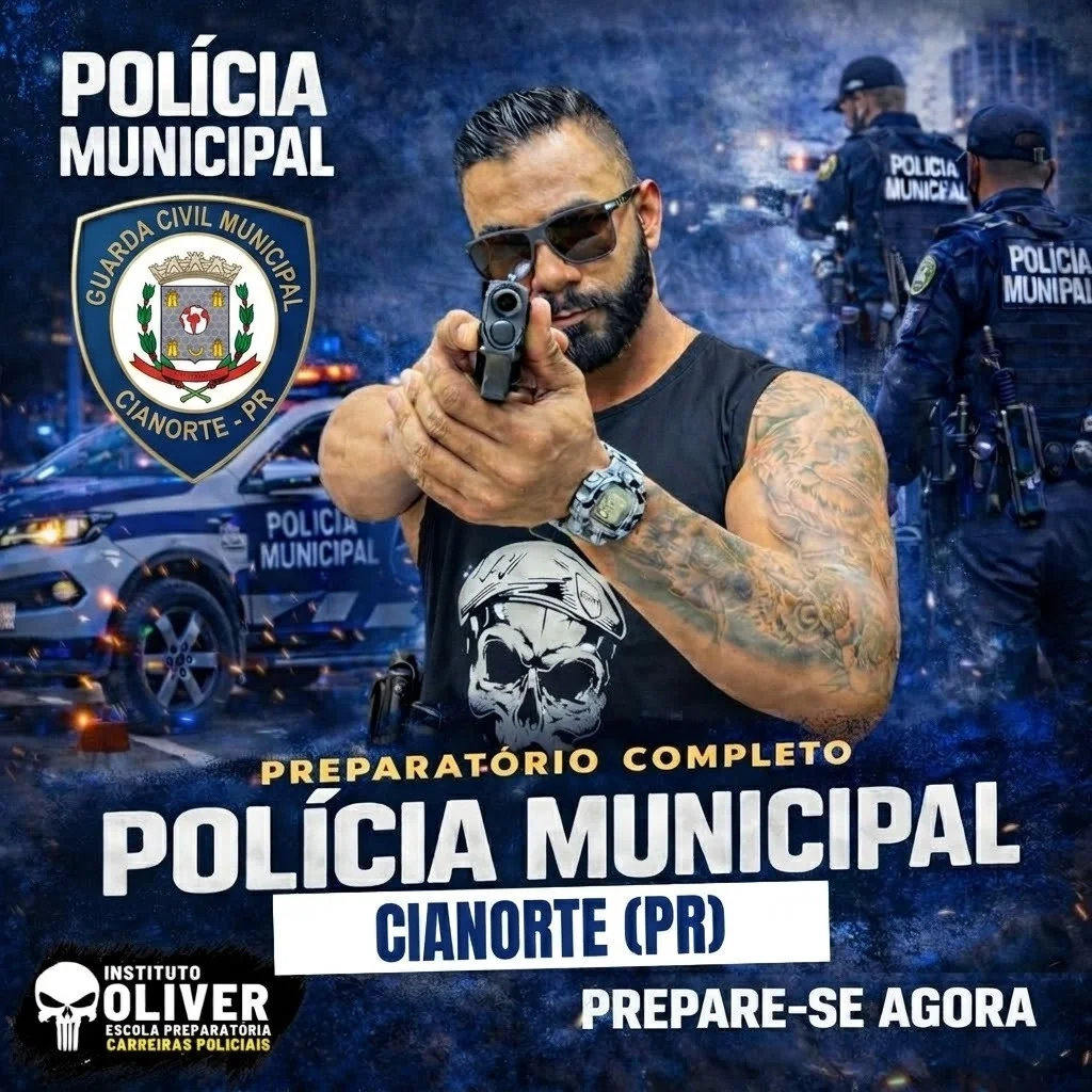 Capa do curso GCM Cianorte - PR