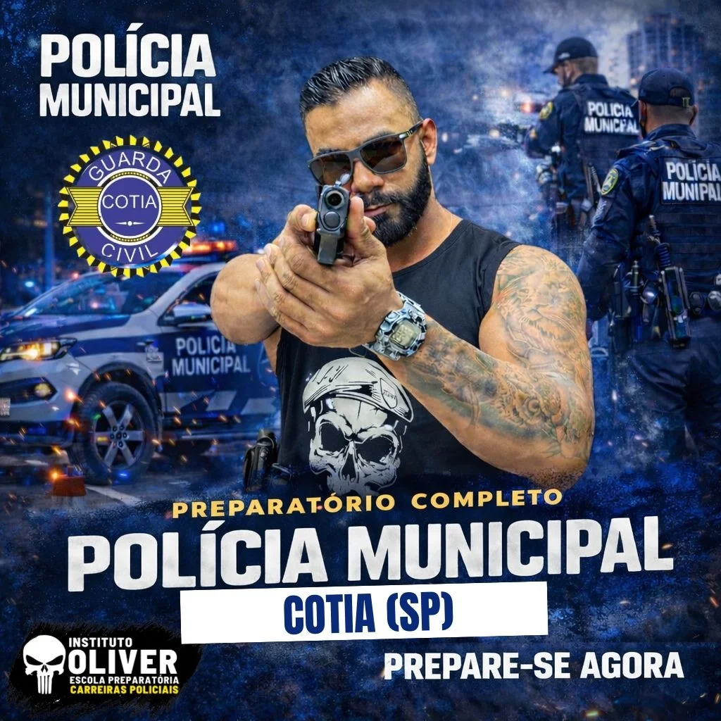 Capa do curso GCM Cotia - SP