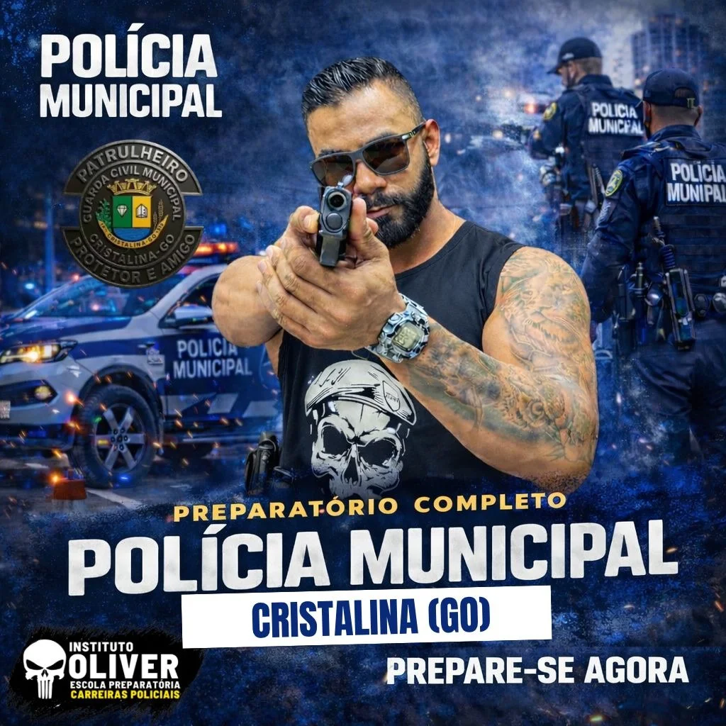 Capa do curso GCM Cristalina - GO