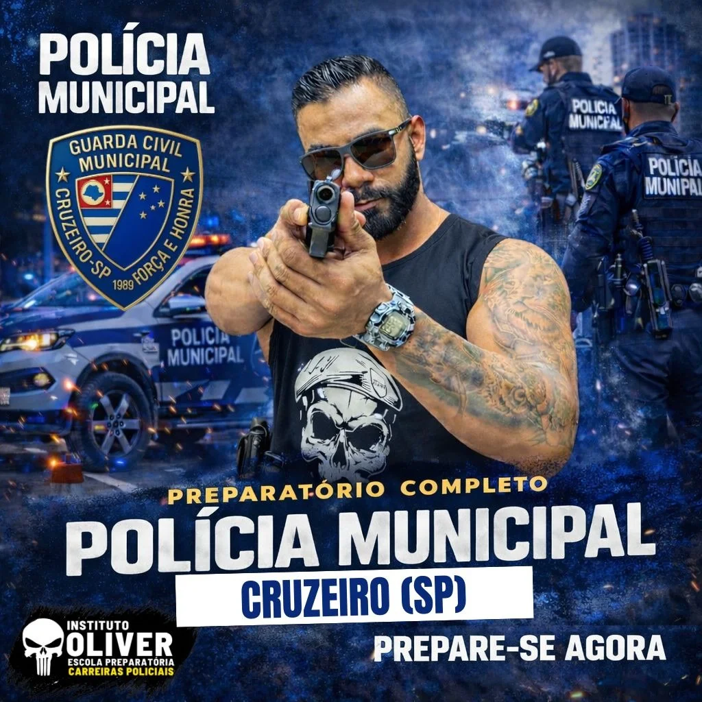 Capa do curso GCM Cruzeiro - SP