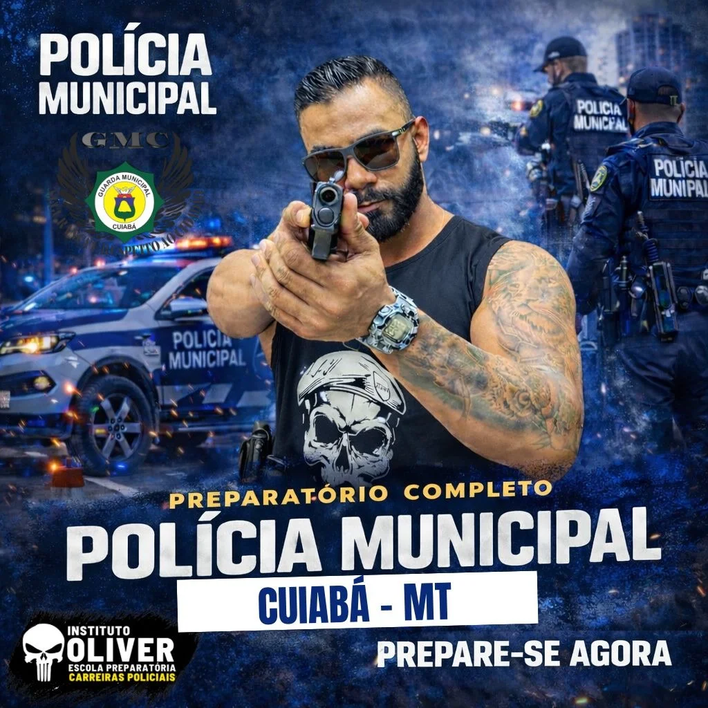Capa do curso GCM Cuiabá - MT