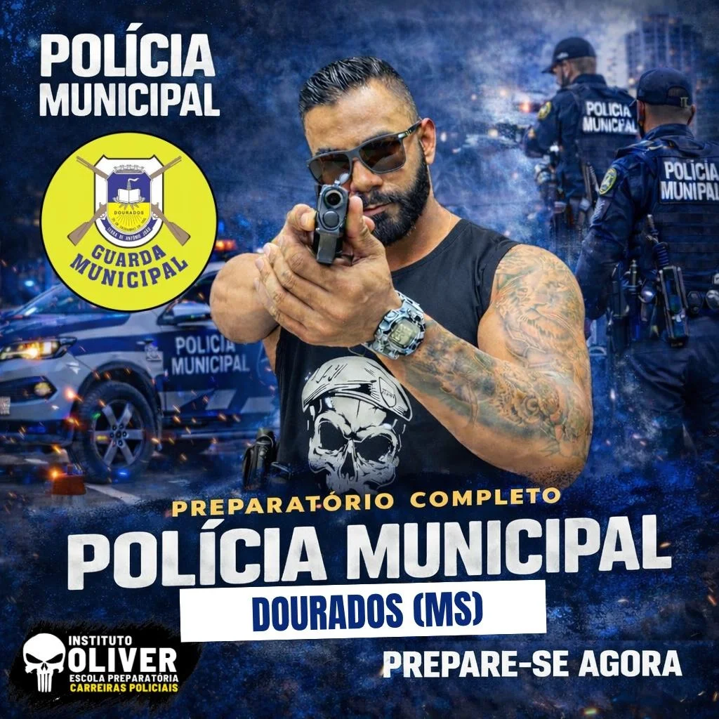 Capa do curso GCM Dourados - MS