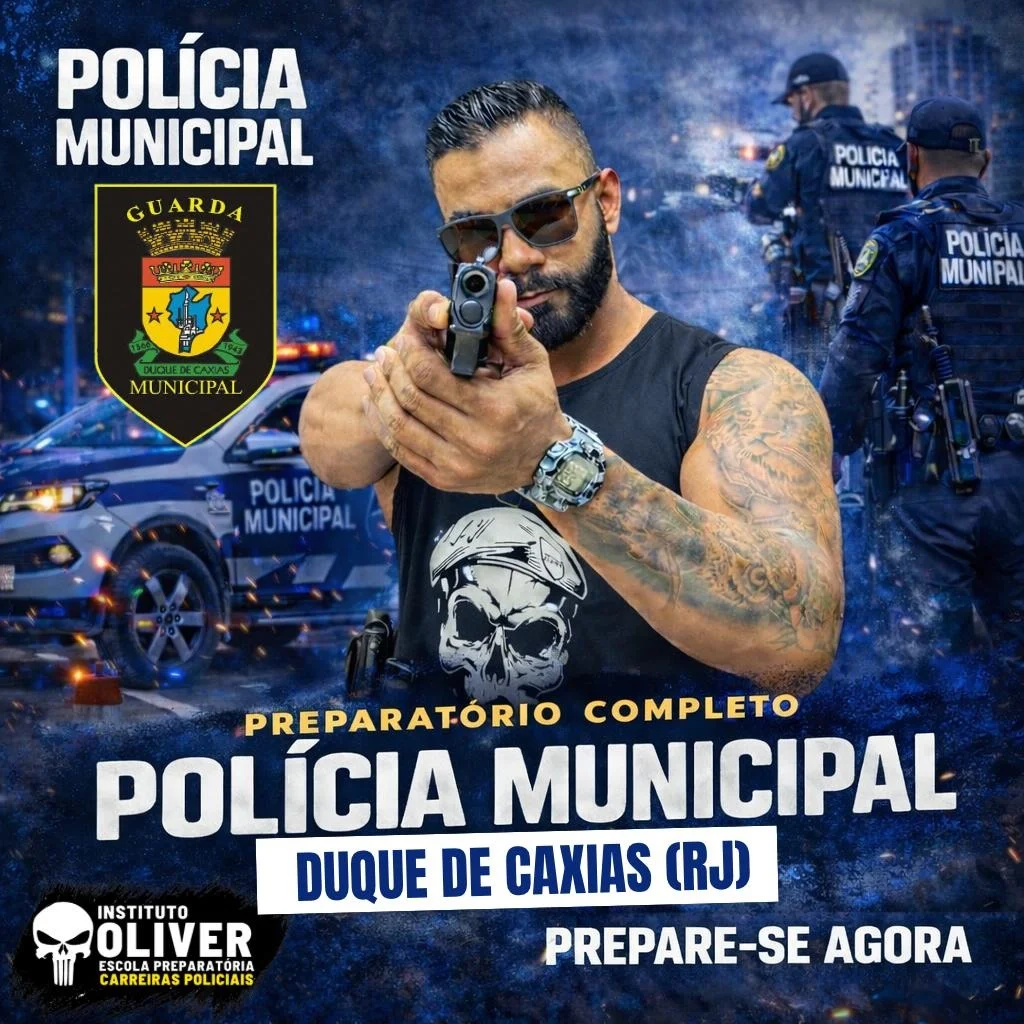 Capa do curso GCM Duque de Caxias - RJ