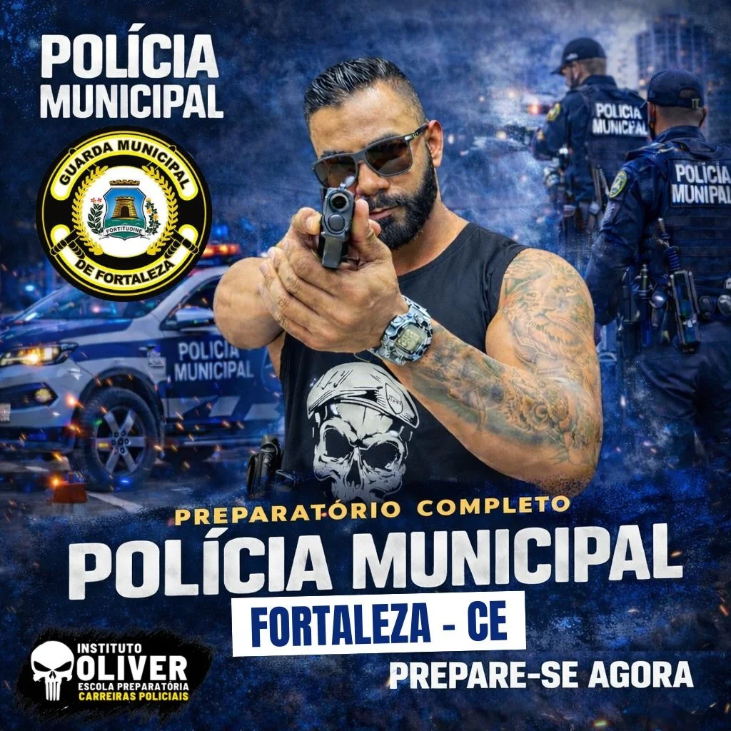 Capa do curso GCM Fortaleza - CE