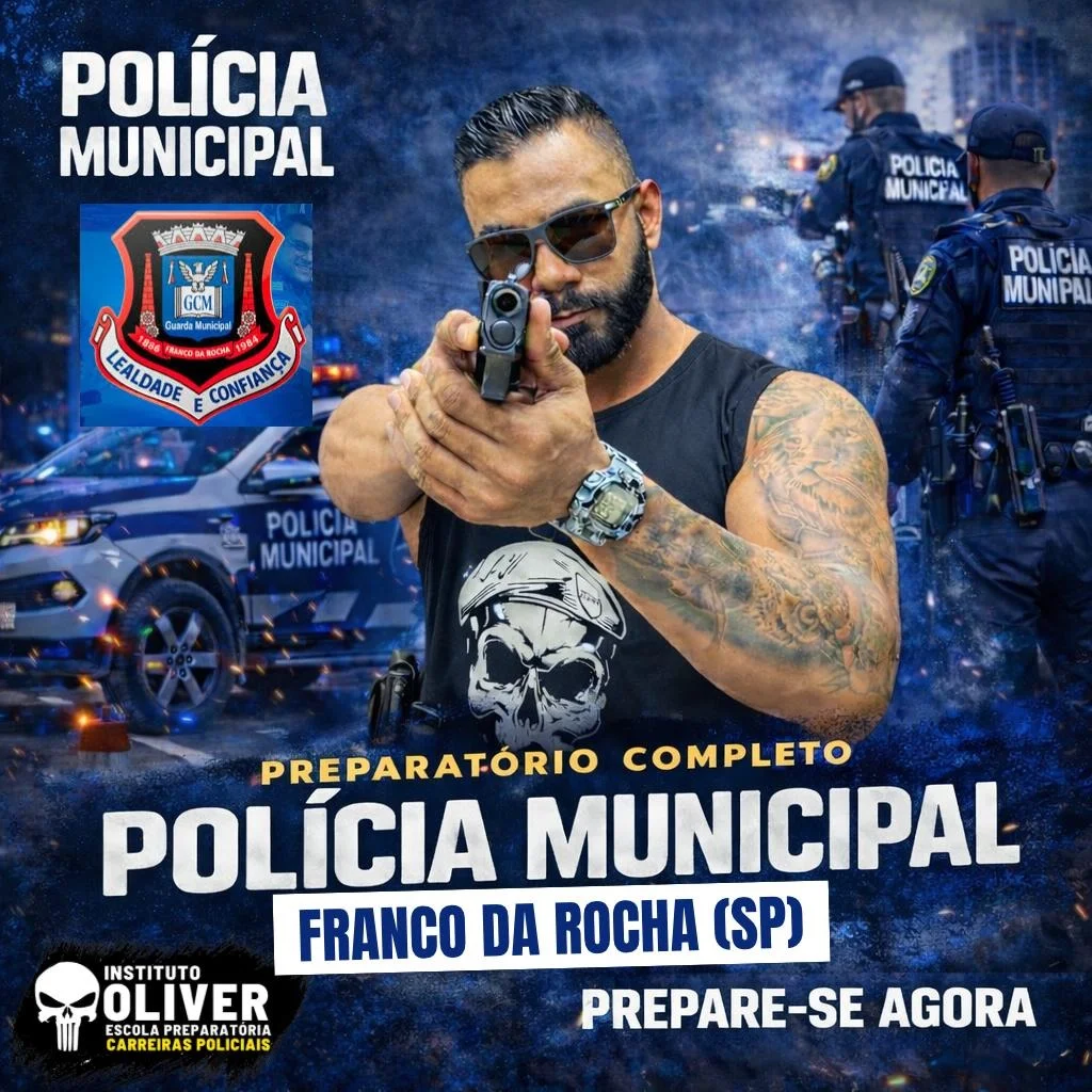 Capa do curso GCM Franco da Rocha - SP