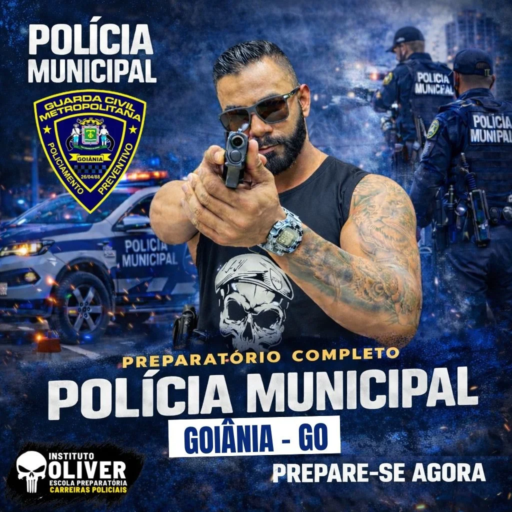 Capa do curso GCM Goiânia - GO