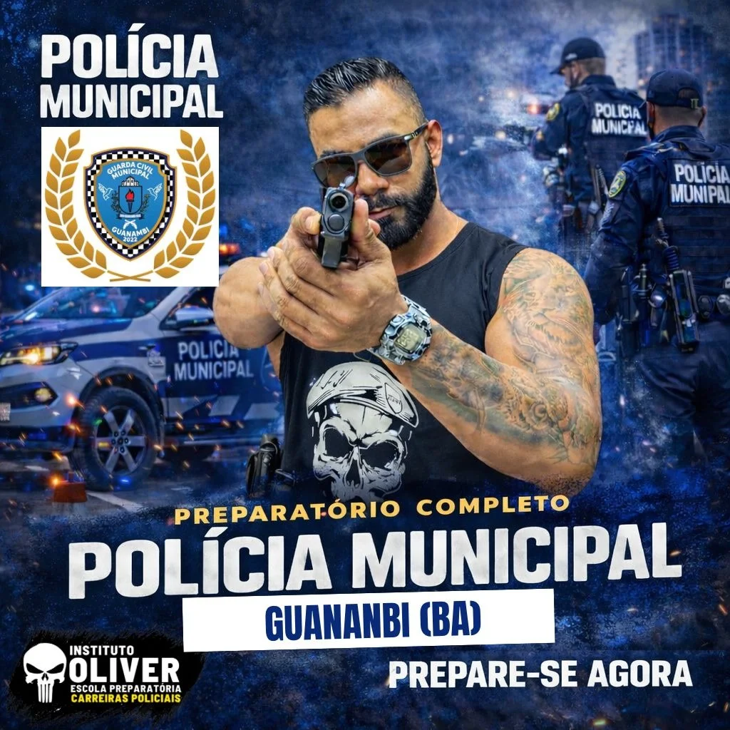 Capa do curso GCM Guanambi - BA