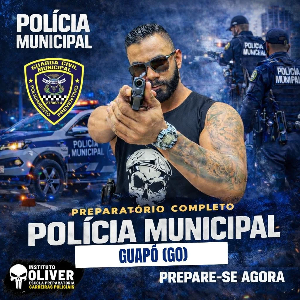Capa do curso GCM Guapó - GO