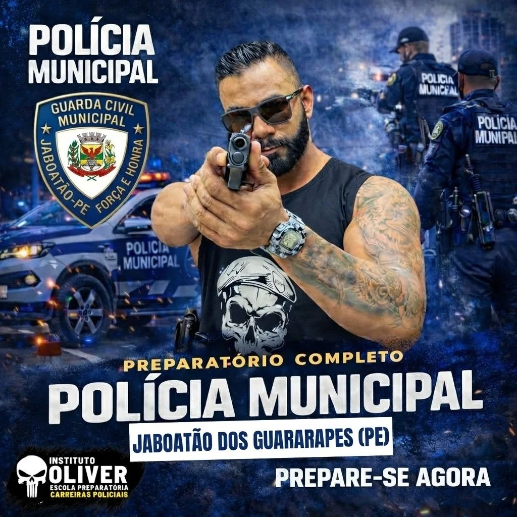 Capa do curso GCM Jaboatão dos Guararapes - PB