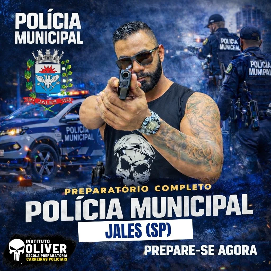 Capa do curso GCM Jales - SP