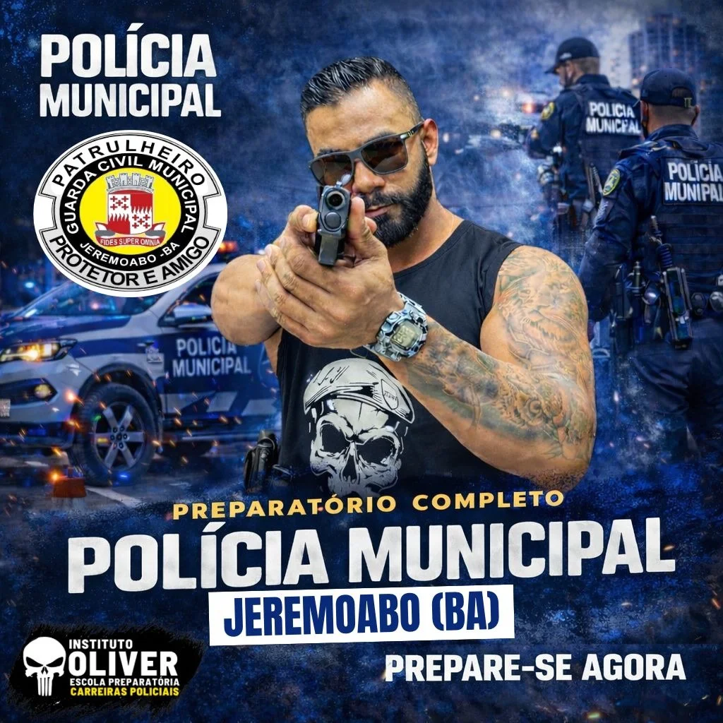 Capa do curso GCM Jeremoabo - BA