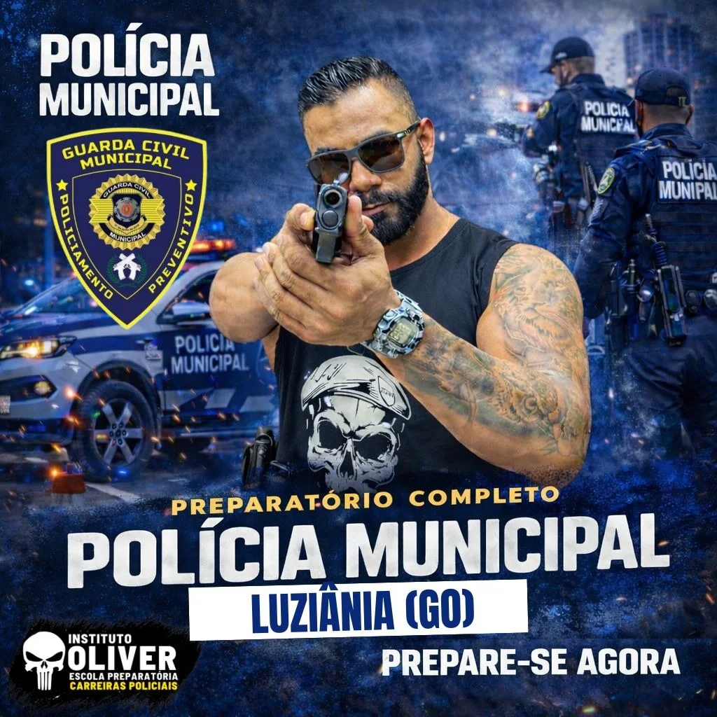 Capa do curso GCM Luziânia - GO