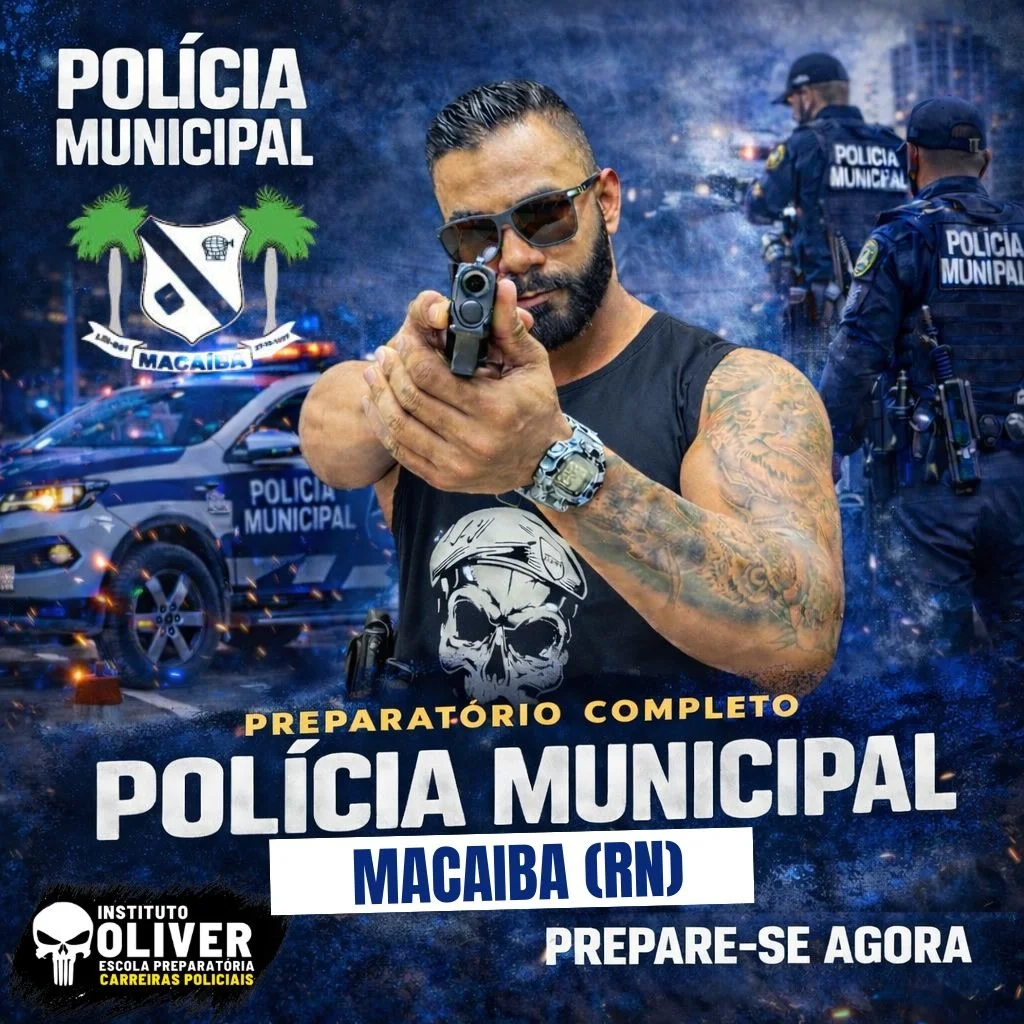 Capa do curso GCM Macaiba - RN