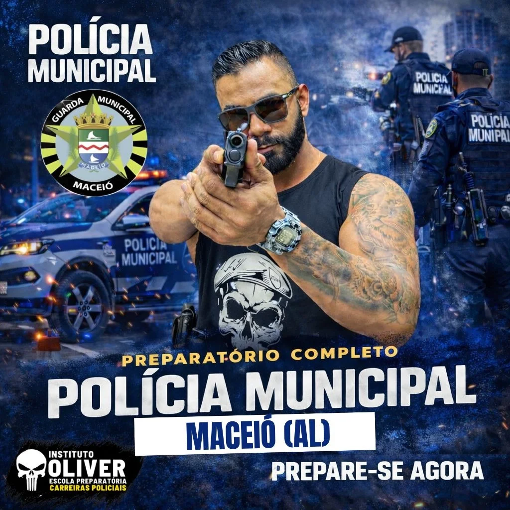 Capa do curso GCM Maceió - AL