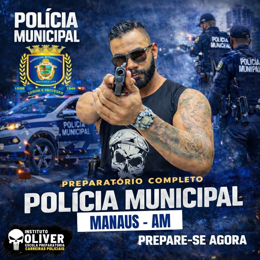 Capa do curso GCM Manaus - AM