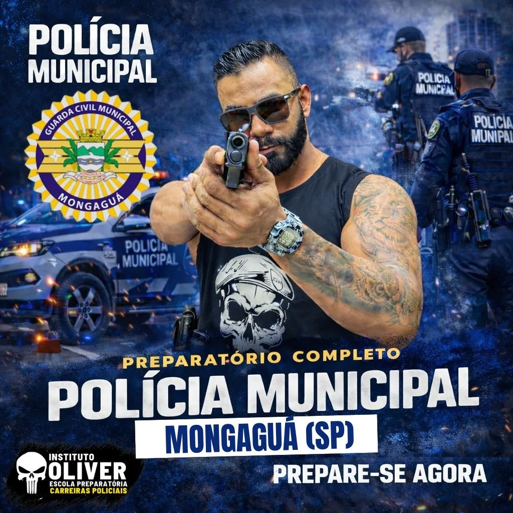 Capa do curso GCM Mongaguá - SP
