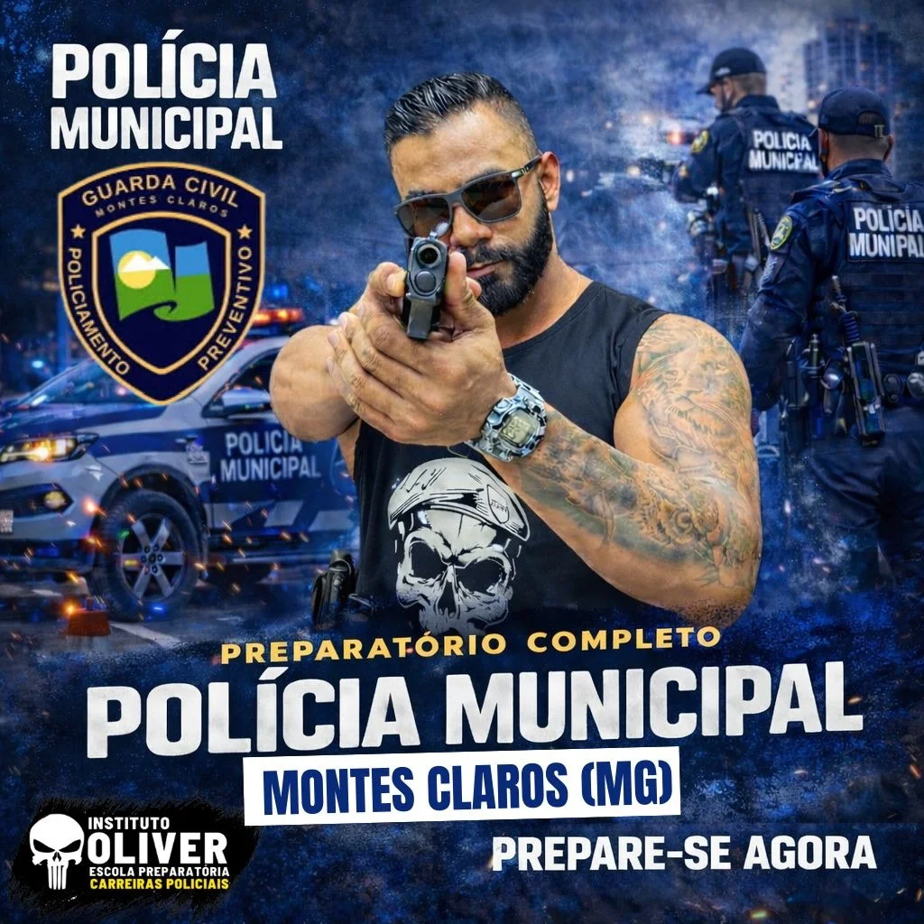 Capa do curso GCM Montes Claros - MG