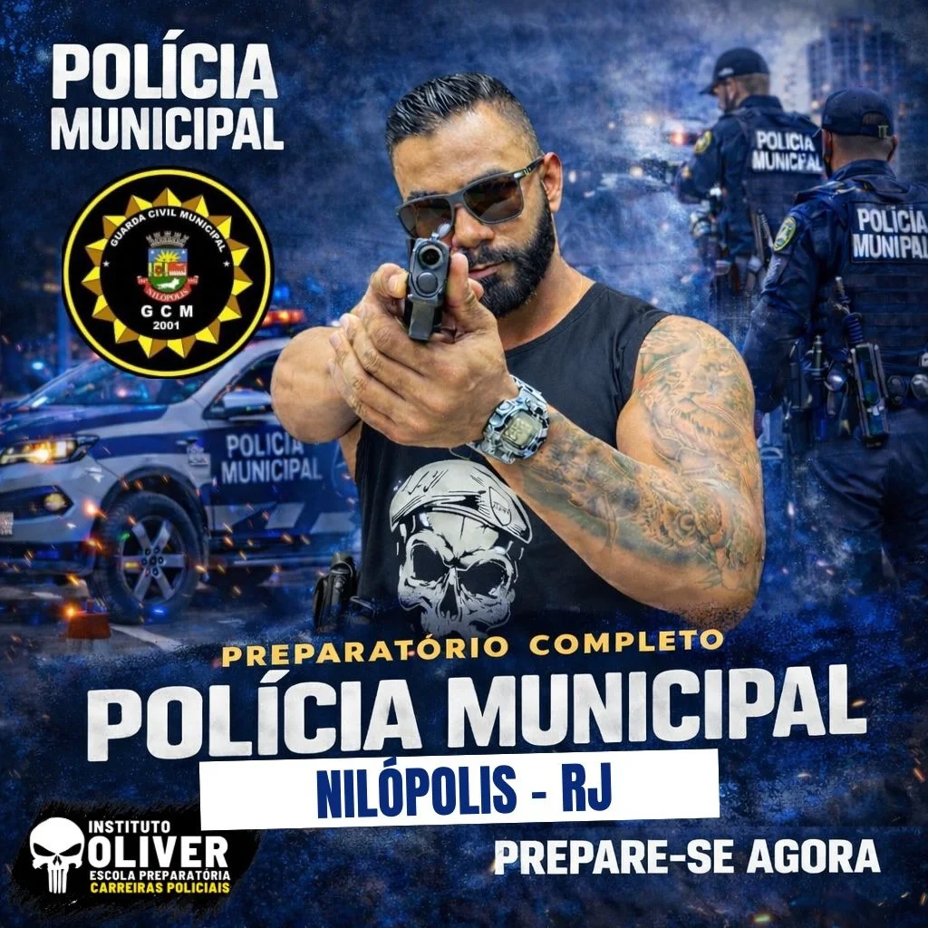 Capa do curso GCM Nilópolis - RJ