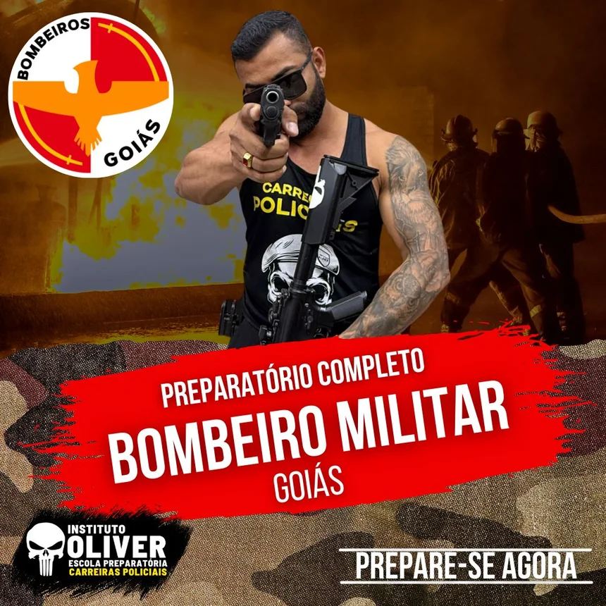 Capa do curso CBM Goiás