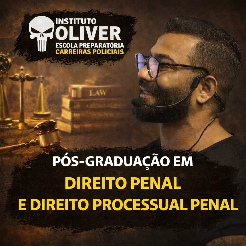 Capa do curso Pós-graduação em Direito Penal e Direito Processual Penal