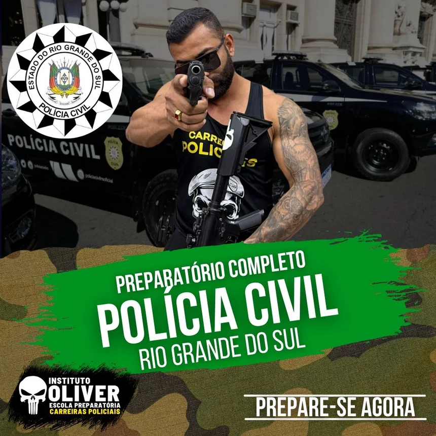 Capa do curso Polícia Civil do Mato Grosso do Sul