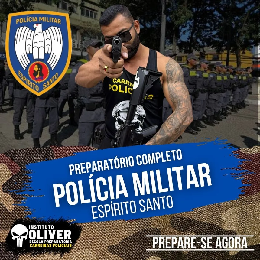 Capa do curso Polícia Militar do Espírito Santo