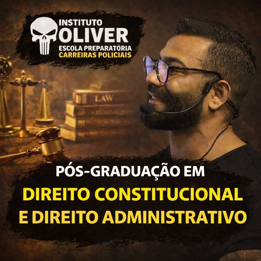 Capa do curso Pós-graduação em Direito Constitucional e Administrativo
