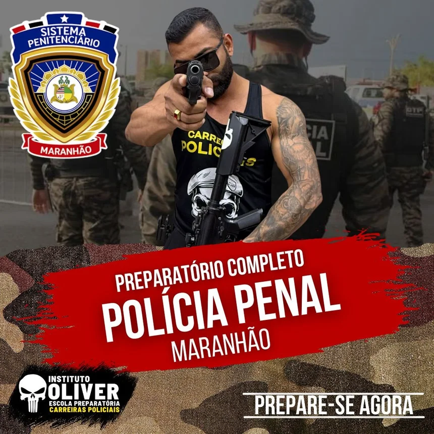Capa do curso Polícia Penal do Maranhão