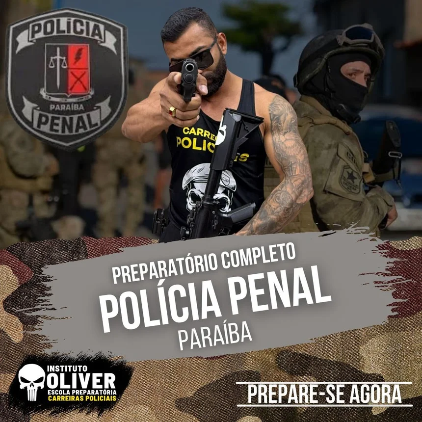 Capa do curso Polícia Penal da Paraíba