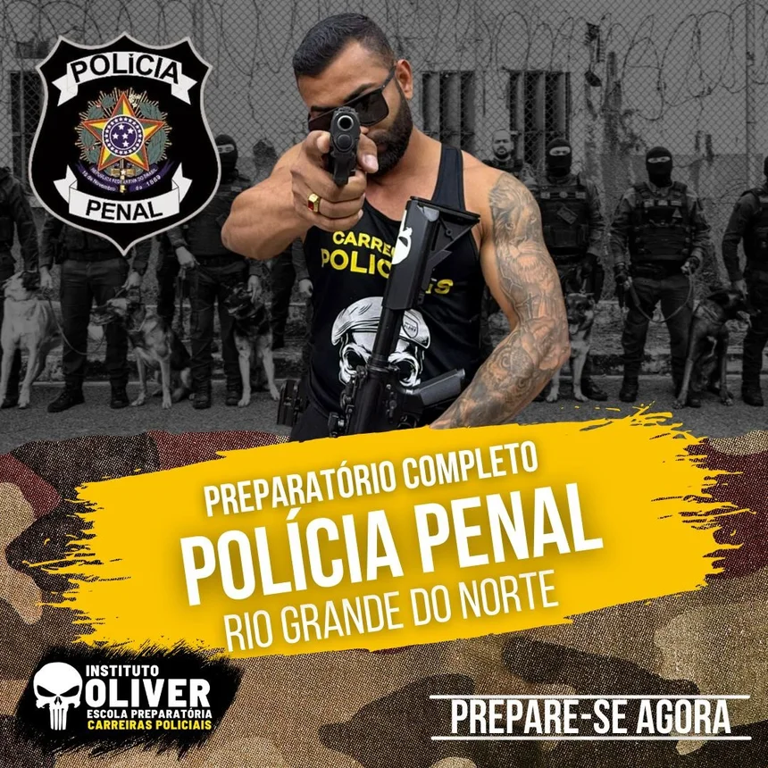 Capa do curso Polícia Penal do Rio de Janeiro