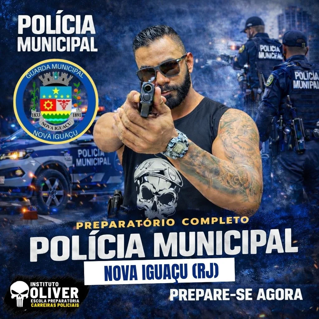 Capa do curso GCM Nova Iguaçu - RJ
