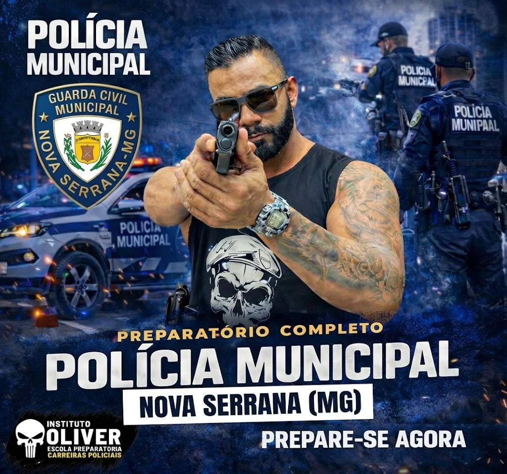 Capa do curso GCM Nova Serrana - MG