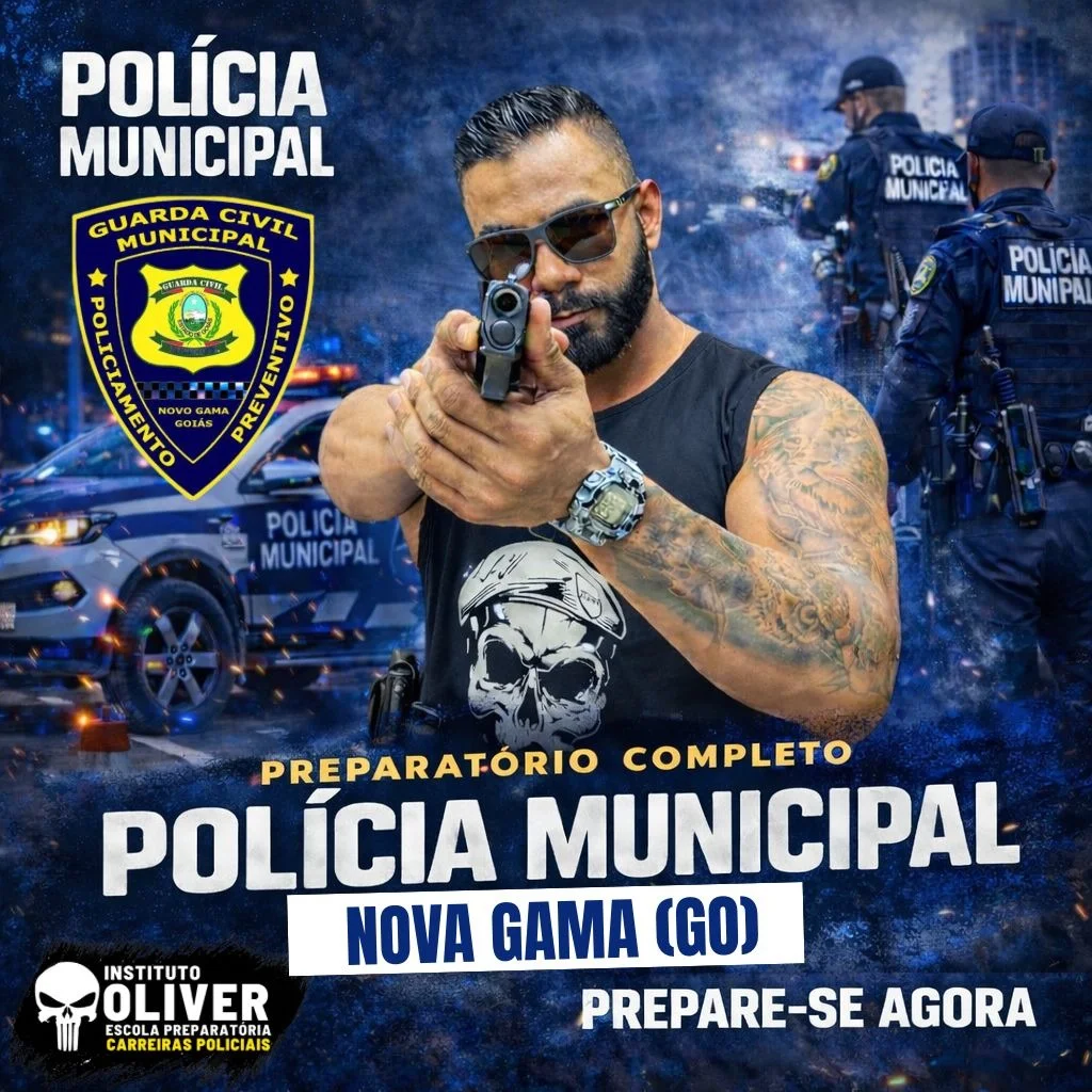 Capa do curso GCM Novo Gama - GO