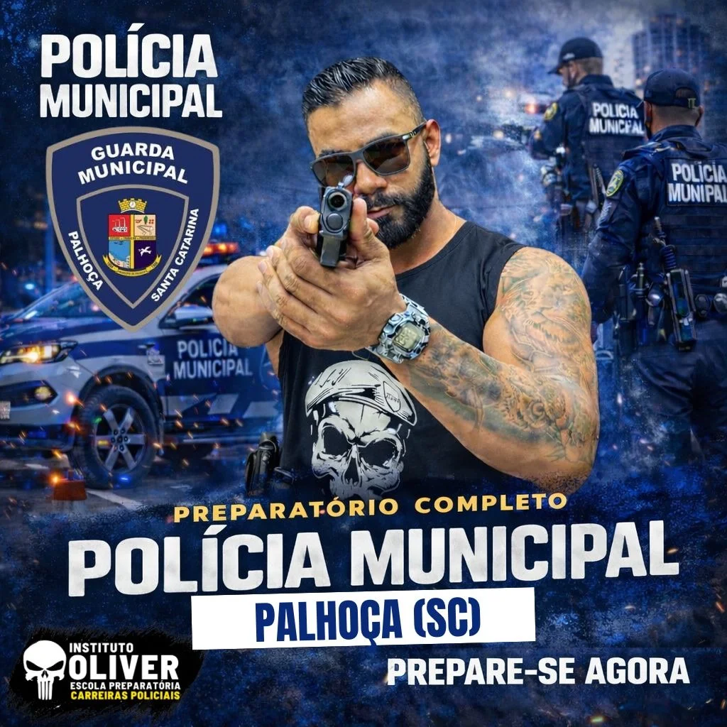 Capa do curso GCM Palhoça - SC