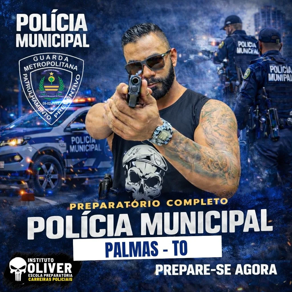 Capa do curso GCM Palmas - TO