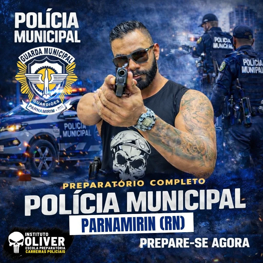 Capa do curso GCM Parnamirim - RN