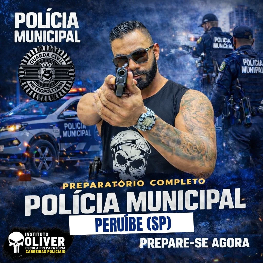 Capa do curso GCM Peruíbe - SP