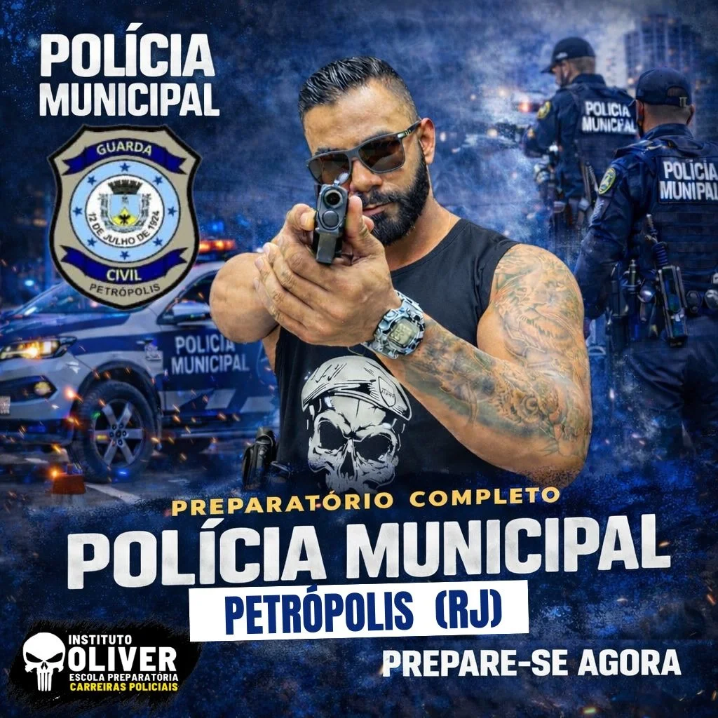 Capa do curso GCM Petrópolis - RJ