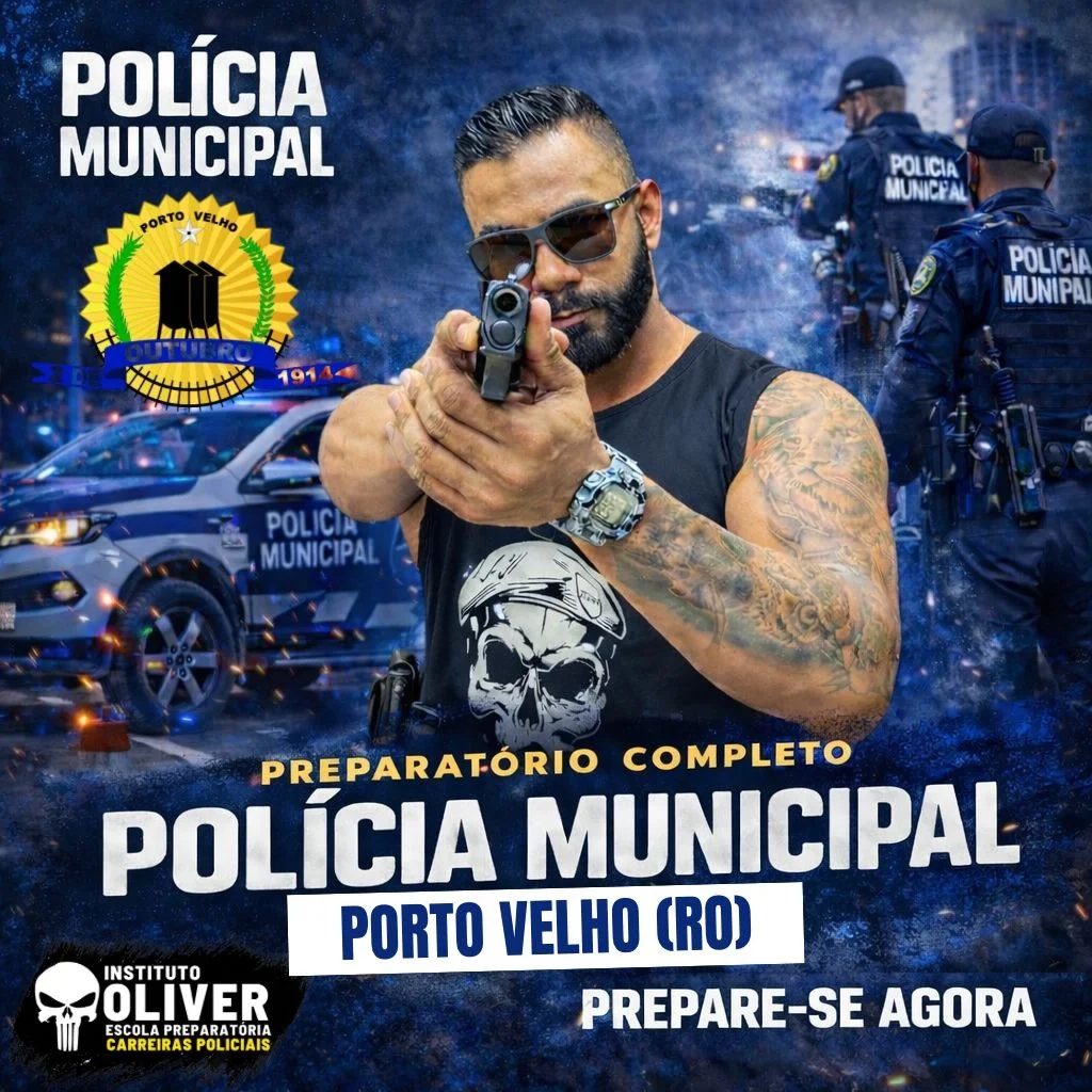 Capa do curso GCM Porto Velho - RO
