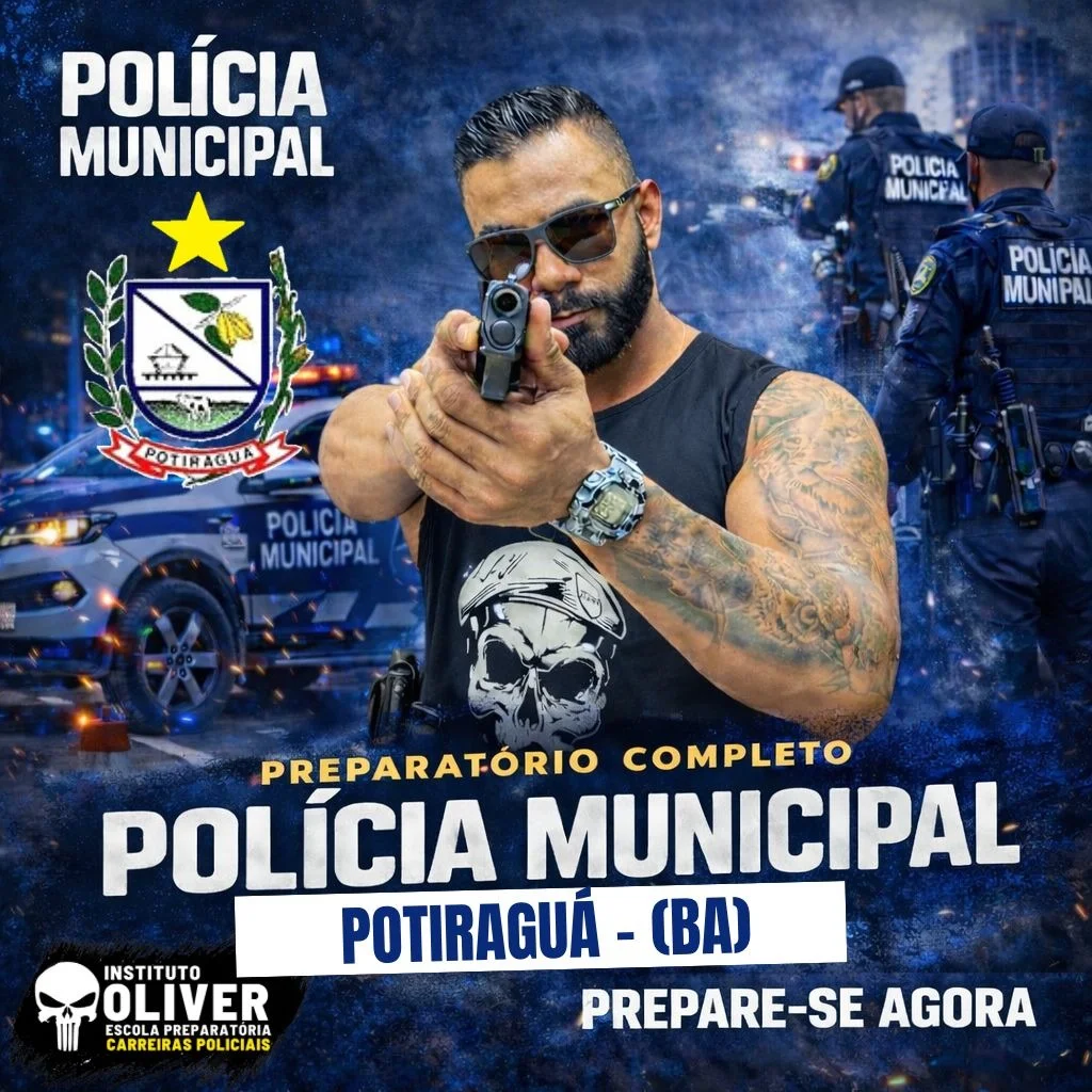 Capa do curso GCM Potiraguá - BA