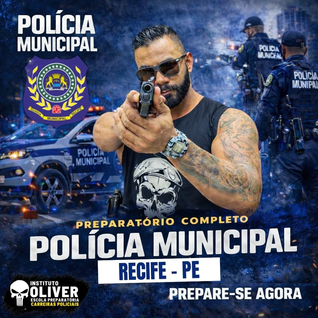 Capa do curso GCM Recife - PE